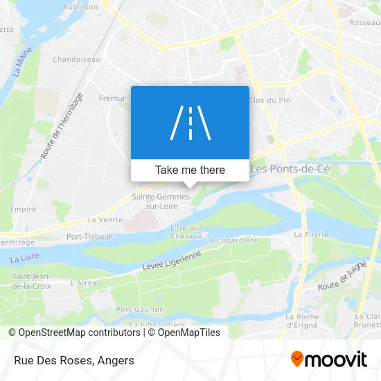 Rue Des Roses map