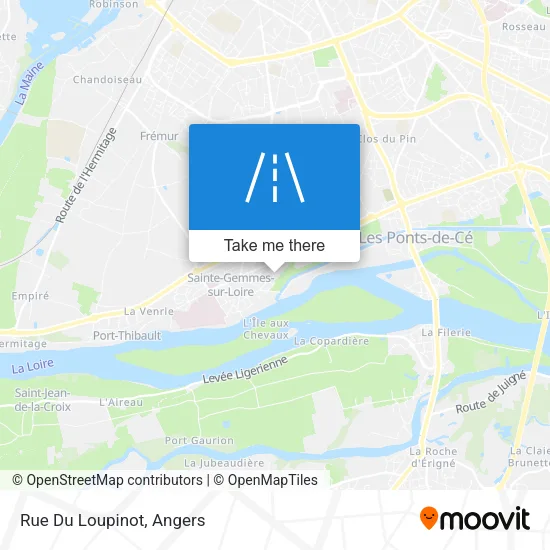 Rue Du Loupinot map