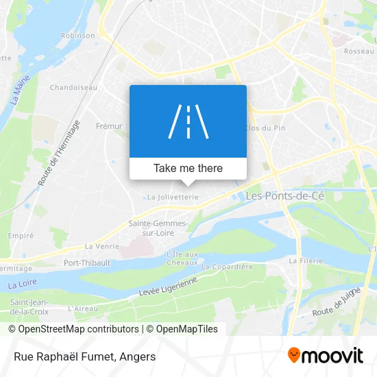 Rue Raphaël Fumet map