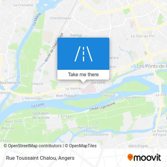Rue Toussaint Chalou map