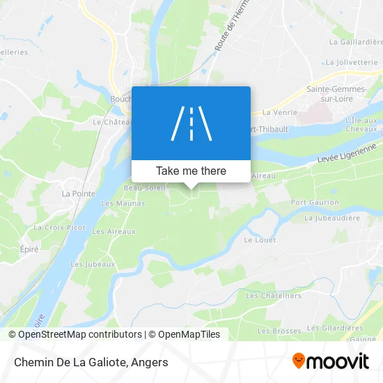 Chemin De La Galiote map