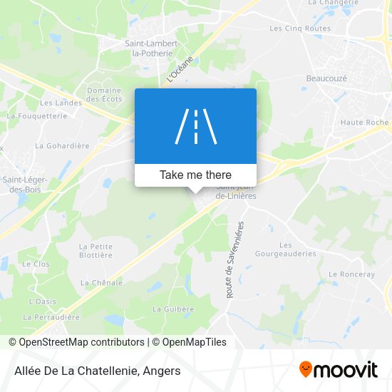 Allée De La Chatellenie map