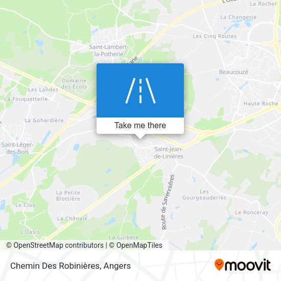 Chemin Des Robinières map
