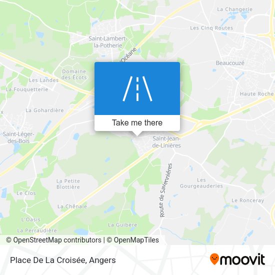 Place De La Croisée map
