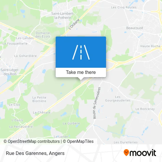 Rue Des Garennes map