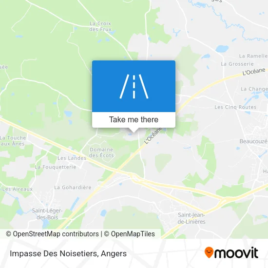 Impasse Des Noisetiers map