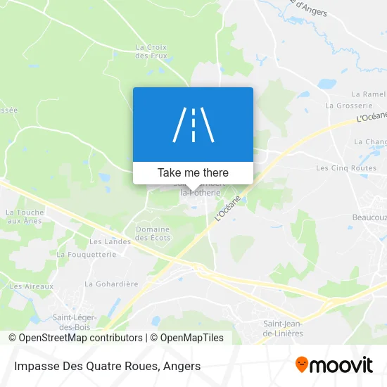 Impasse Des Quatre Roues map