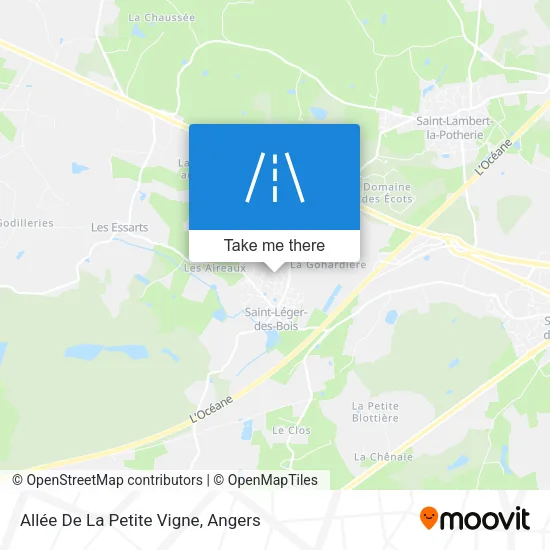 Allée De La Petite Vigne map