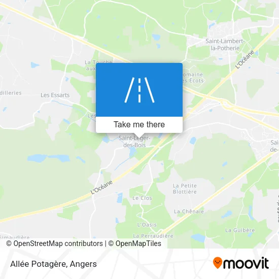 Allée Potagère map
