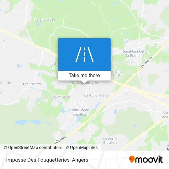 Impasse Des Fouquetteries map