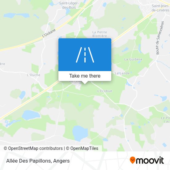 Allée Des Papillons map