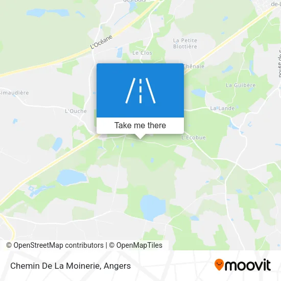 Chemin De La Moinerie map