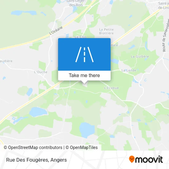 Rue Des Fougères map