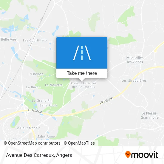 Avenue Des Carreaux map