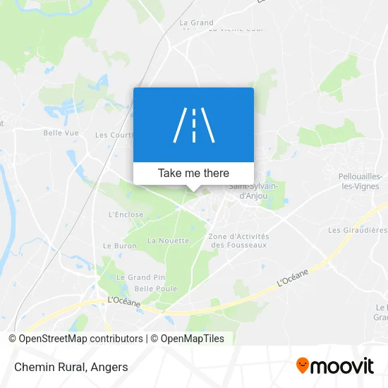 Chemin Rural map