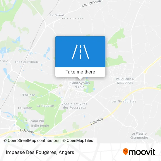 Impasse Des Fougères map