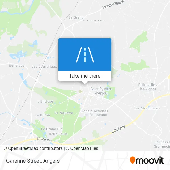 Rue De La Garenne map