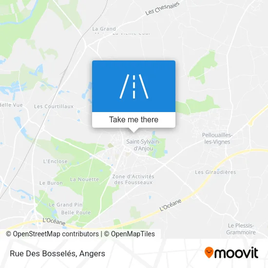 Rue Des Bosselés map