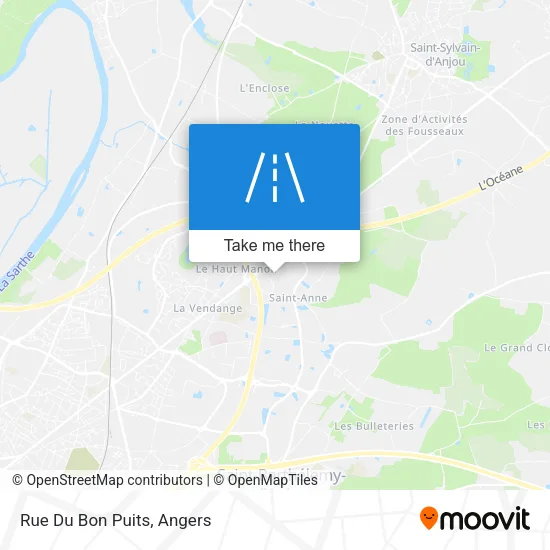 Rue Du Bon Puits map