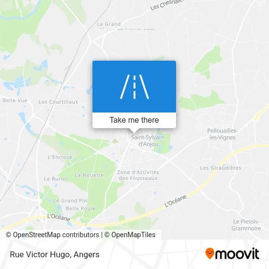 Rue Victor Hugo map