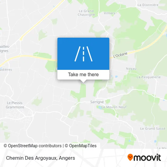Chemin Des Argoyaux map