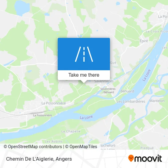 Chemin De L'Aiglerie map