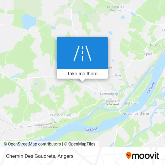 Chemin Des Gaudrets map