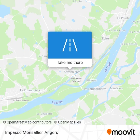 Impasse Monsallier map