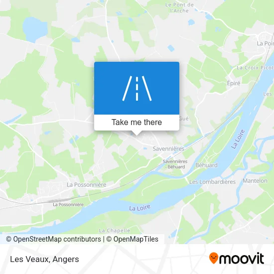 Les Veaux map