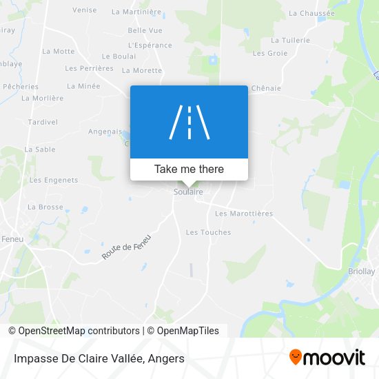 Impasse De Claire Vallée map