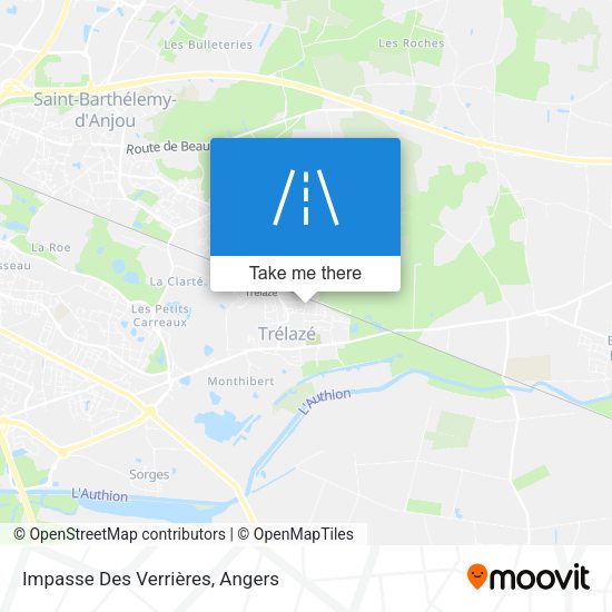 Impasse Des Verrières map