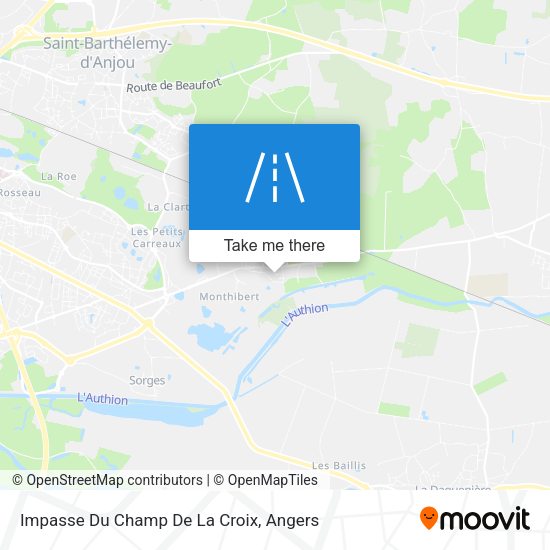 Impasse Du Champ De La Croix map