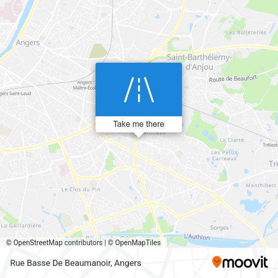 Rue Basse De Beaumanoir map