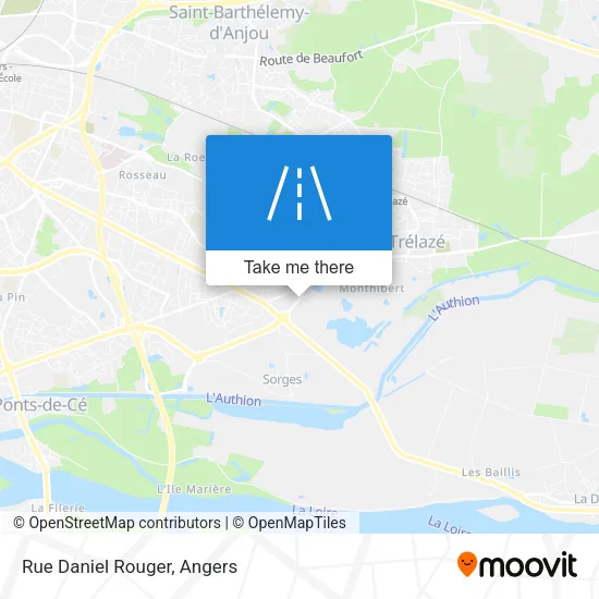 Rue Daniel Rouger map