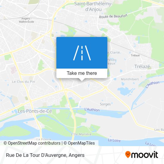 Rue De La Tour D'Auvergne map