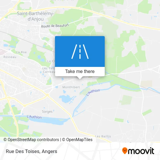 Rue Des Toises map