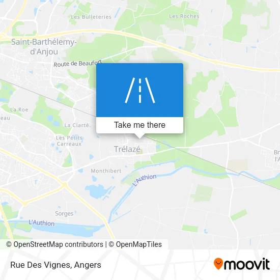 Rue Des Vignes map