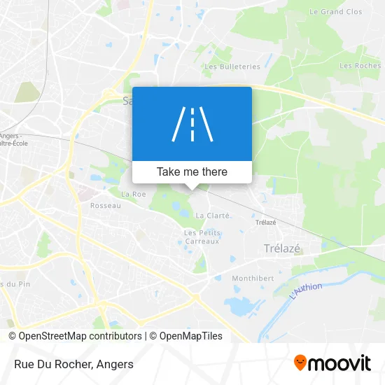 Rue Du Rocher map