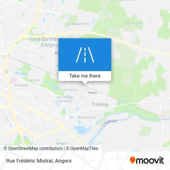 Rue Frédéric Mistral map