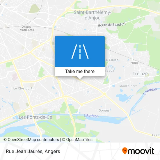 Rue Jean Jaurès map