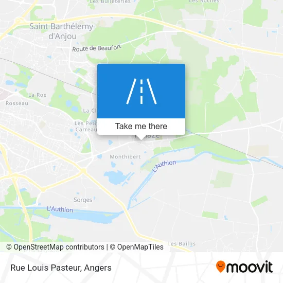 Rue Louis Pasteur map