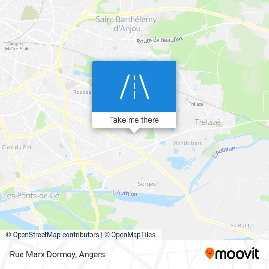 Rue Marx Dormoy map