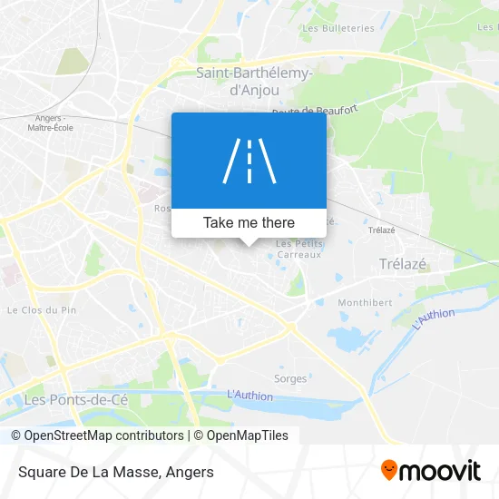 Square De La Masse map