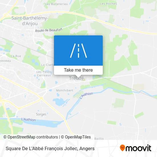 Square De L'Abbé François Jollec map