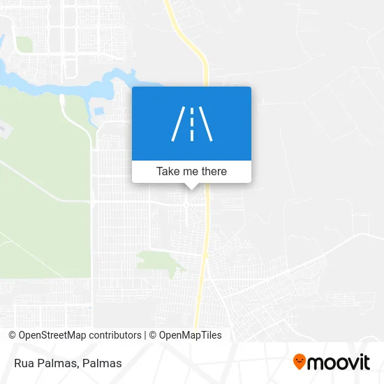 Rua Palmas map