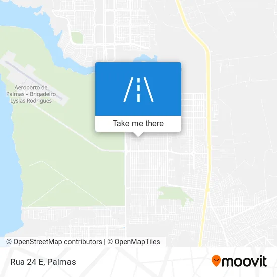 Rua 24 E map