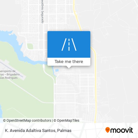 K. Avenida Adaltiva Santos map