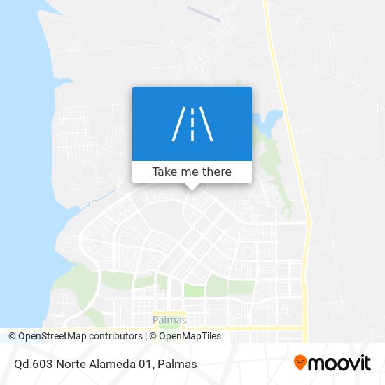 Qd.603 Norte Alameda 01 map