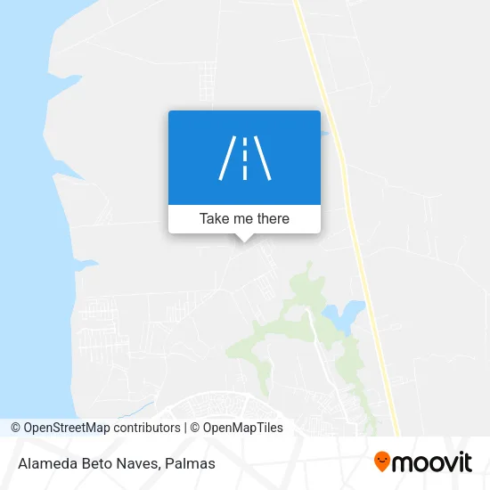 Alameda Beto Naves map