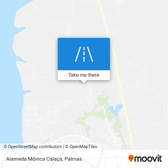 Alameda Mônica Calaça map